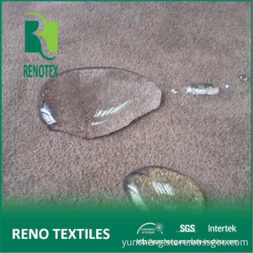 100%Polyester Warp Woven 105dx200d Waterproof Suede Fabric